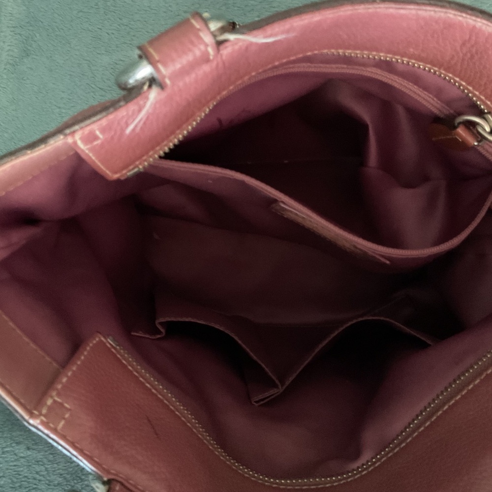 Coach Factory Mauve Leather Tote - Picture 6 of 6